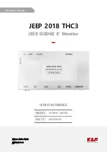 KAP JEEP-2018-THC3 Instruction Manual preview