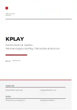 KAP KPLAY Instruction Manual preview