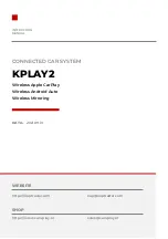 Preview for 1 page of KAP KPLAY2 Instruction Manual