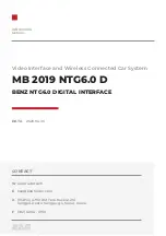 KAP MB 2019 NTG6.0 D Instruction Manual preview