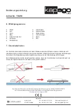 Preview for 6 page of Kapego LED RF-120 Manual