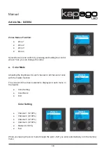 Preview for 26 page of Kapego LED Touch 16CH Pro Manual