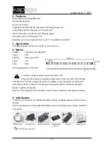 Предварительный просмотр 3 страницы Kapego RGB MIX IT SET User Manual