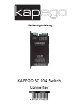 Kapego SC-104 Manual preview