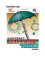 KAPERSKY ANTI-VIRUS 5.0 - FOR LOTUS NOTES-DOMINO User Manual preview