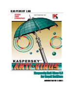 Предварительный просмотр 1 страницы KAPERSKY ANTI-VIRUS 5.5 - FOR LINUX-FREEBSD MAIL SERVERS Administrator'S Manual