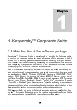 Предварительный просмотр 6 страницы KAPERSKY CORPORATE SUITE Manual