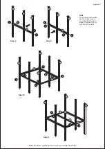 Предварительный просмотр 4 страницы KAPLAN 87187 Assembly And Care Instructions