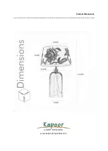 Предварительный просмотр 3 страницы Kapoor TABGL2157 Product Manual