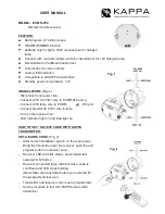 Kappa ECMR-250 User Manual preview