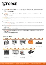 Preview for 5 page of Kappa K'FORCE MONOKEY KFR580A Owner'S Manual