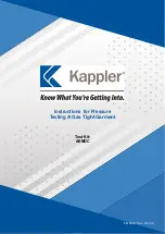 Preview for 1 page of KAPPLER AKMOC Instructions Manual