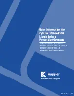 Preview for 1 page of KAPPLER Z3H426 92 User Information