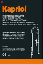 Kapriol 27956 Manufacturer'S Instruction And Information preview