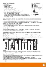 Preview for 9 page of Kapriol 27982 Manufacturer'S Instruction And Information
