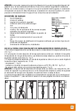 Preview for 31 page of Kapriol 27982 Manufacturer'S Instruction And Information