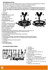 Предварительный просмотр 20 страницы Kapriol ALFA 5 Manufacturer'S Instruction And Information