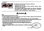 Preview for 8 page of Kapriol DUSTY1000 Manufacturer'S Instruction And Information