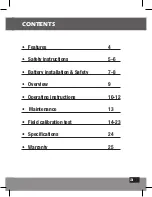 Preview for 3 page of Kapro 883G User Manual