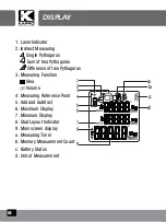 Предварительный просмотр 8 страницы Kapro KAPROMETER K4 370 User Manual