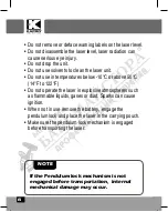 Preview for 6 page of Kapro Prolaser 883 GREEN User Manual