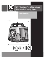 Kapro Prolaser 897 User Manual preview