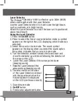 Preview for 15 page of Kapro Prolaser Electrota 8991 User Manual