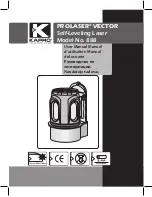 Kapro Prolaser Vector 888 User Manual preview