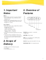 Preview for 4 page of KAPSCH Capri125 PLUS User Manual