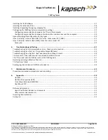 Предварительный просмотр 10 страницы KAPSCH T600 Operator And  Maintenance Manual