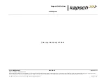 Предварительный просмотр 34 страницы KAPSCH T600 Operator And  Maintenance Manual