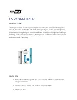 KAPSULE UV-C SANITIZER Manual preview