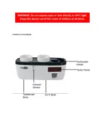 Preview for 2 page of KAPSULE UV SANITIZING TOOTHBRUSH HOLDER Manual