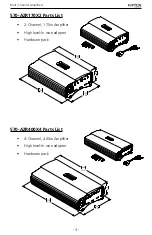 Предварительный просмотр 4 страницы Kaption Audio 570-AZR170X2 Owner'S Manual