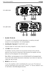 Preview for 6 page of Kaption Audio 570-AZR170X2 Owner'S Manual