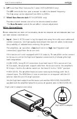 Предварительный просмотр 8 страницы Kaption Audio 570-azr400x4 Owner'S Manual