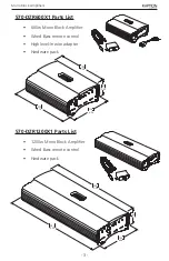 Предварительный просмотр 4 страницы Kaption Audio 570-DZR1200X1 Owner'S Manual