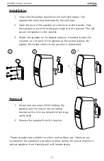 Предварительный просмотр 3 страницы Kaption Audio 570-IO400BK Owner'S Manual