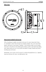 Предварительный просмотр 5 страницы Kaption Audio 570-SPLMAX12D2V3 Owner'S Manual