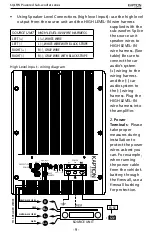 Preview for 10 page of Kaption Audio 570-SQLFW110PS Owner'S Manual