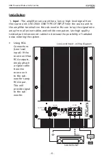 Предварительный просмотр 7 страницы Kaption Audio 570-SRX110PS Owner'S Manual And Installation Instructions