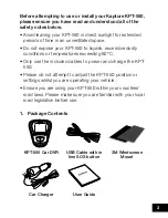 Preview for 3 page of Kapture KPT-550 User Manual