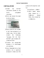 Preview for 5 page of KAR-TECH MCT247 Installation And Operation Manual