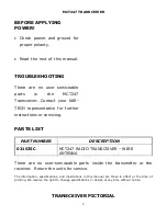 Preview for 7 page of KAR-TECH MCT247 Installation And Operation Manual