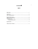 Preview for 2 page of KAR-TECH MNTA1 MINI REMOTE User Manual