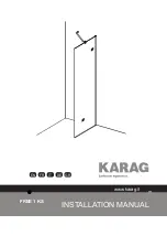 KARAG FREE 1 KS Installation Manual предпросмотр