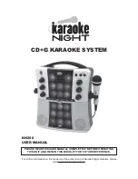 Karaoke Night KN200 User Manual предпросмотр