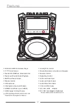 Предварительный просмотр 10 страницы Karaoke USA GF840 User Manual