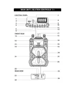 Предварительный просмотр 5 страницы Karaoke USA MET8021BT User Manual