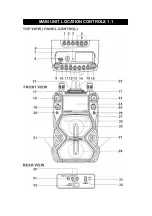 Предварительный просмотр 3 страницы Karaoke USA MET8021TFT User Manual